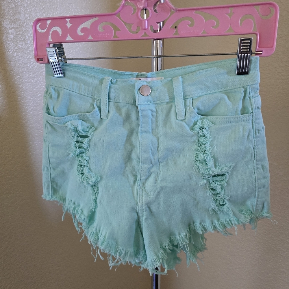 Vibrant Cut Off Shorts
